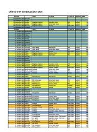 Cruise Schedule 2025/26 - V3